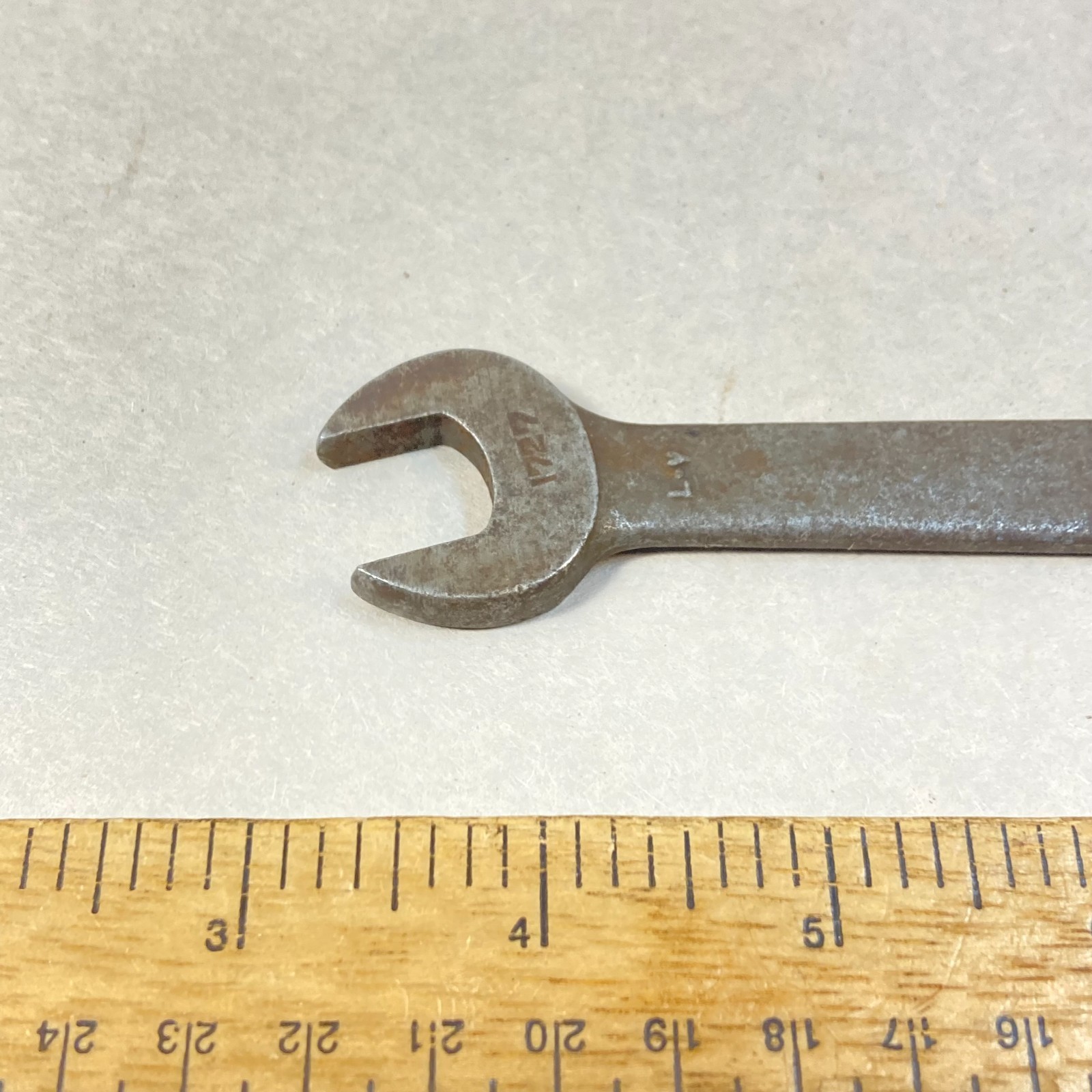 Vintage Bonney Wrench 5/8″-9/16″ Open End #1727 USA