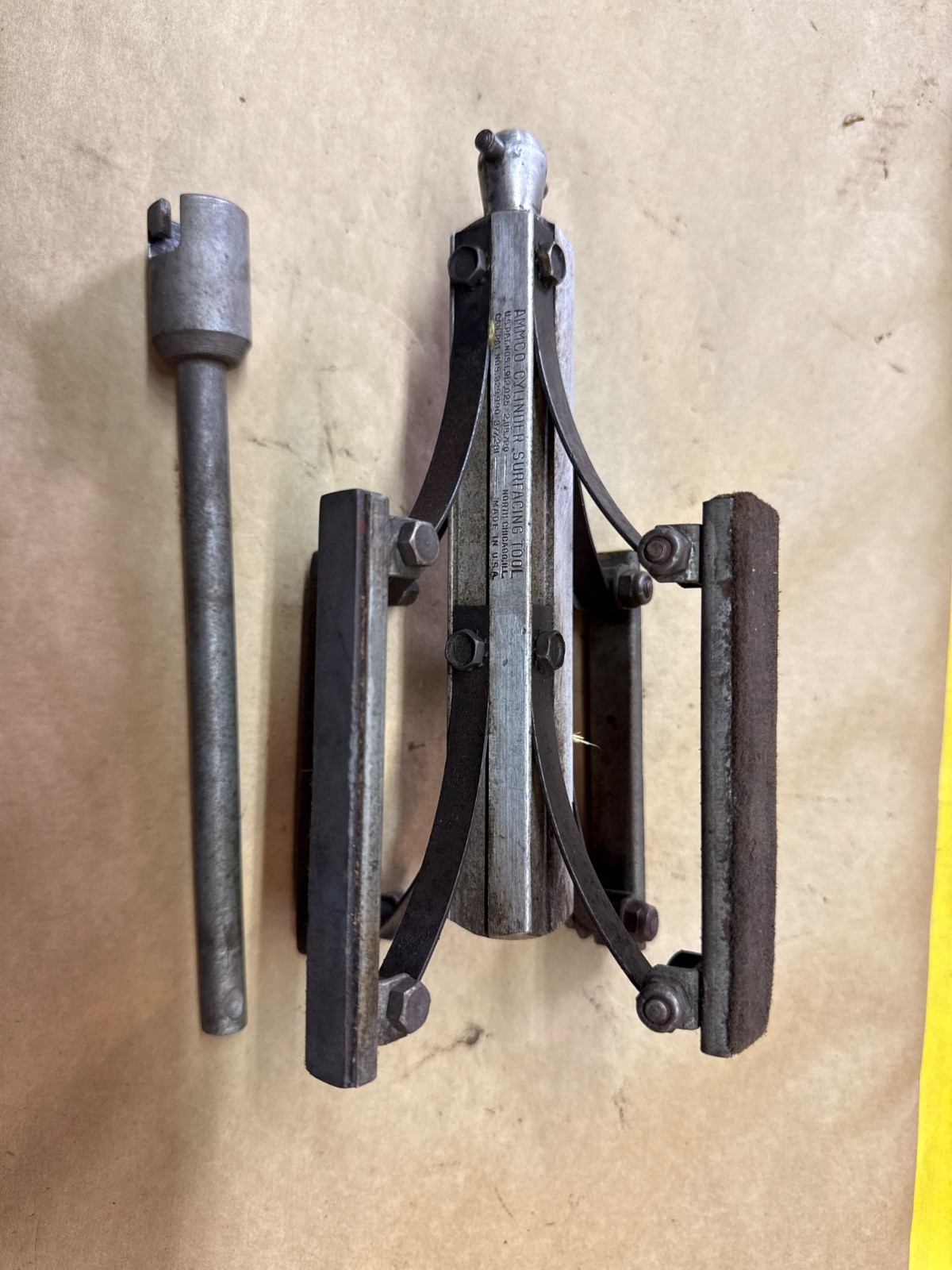 Vintage Ammco Cylinder surfacing tool USA
