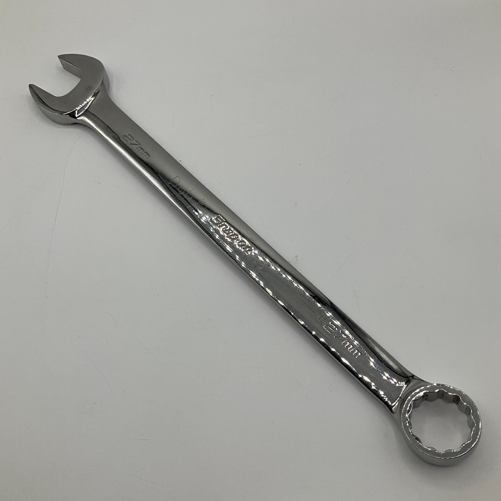 Snap-on 27 mm 12-Point Metric Flank Drive Combination Wrench OEXM270B
