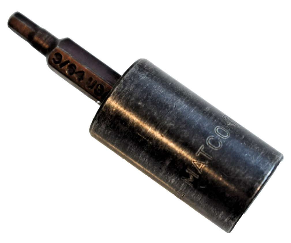 Matco Tools USA BXDP4A 9/64″ SAE Hex Bit Socket Driver 3/8″ Drive