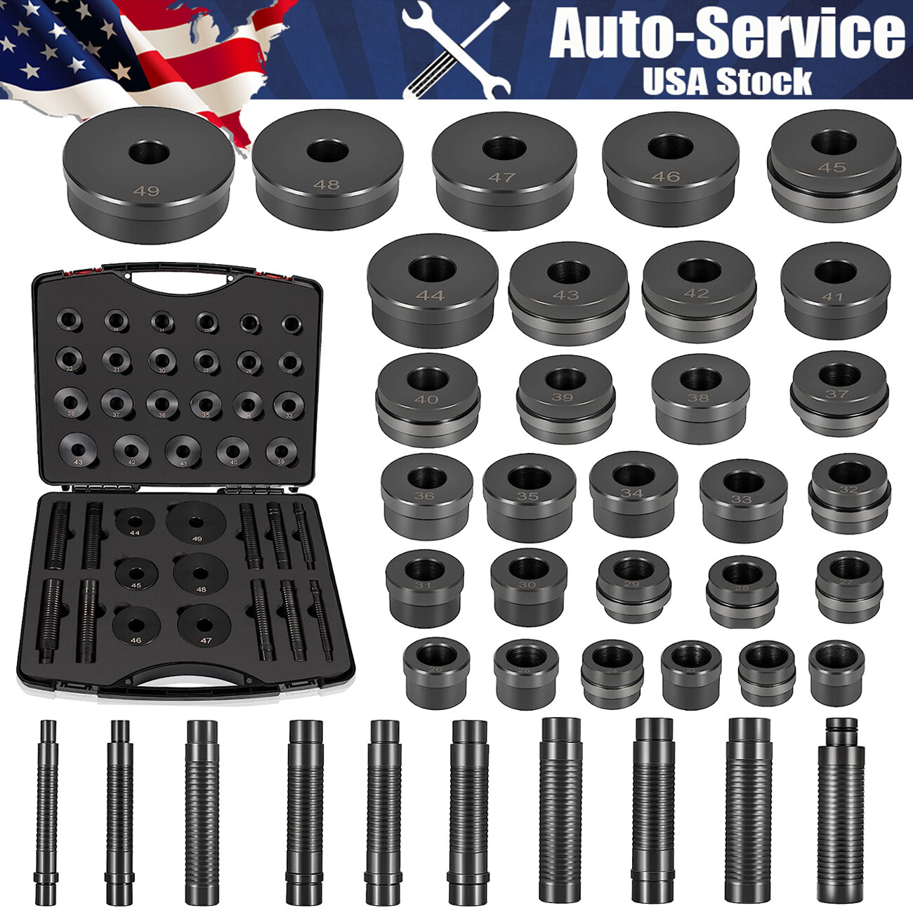 T-0220-39 Master Bushing Driver Seal Installer Remover Tool for Chrysler GM Ford