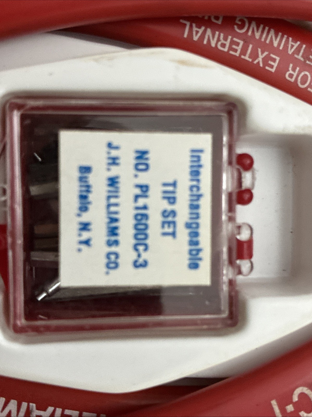 J.H. Williams Internal External Retaining Snap Ring Pliers Set 027081 USA