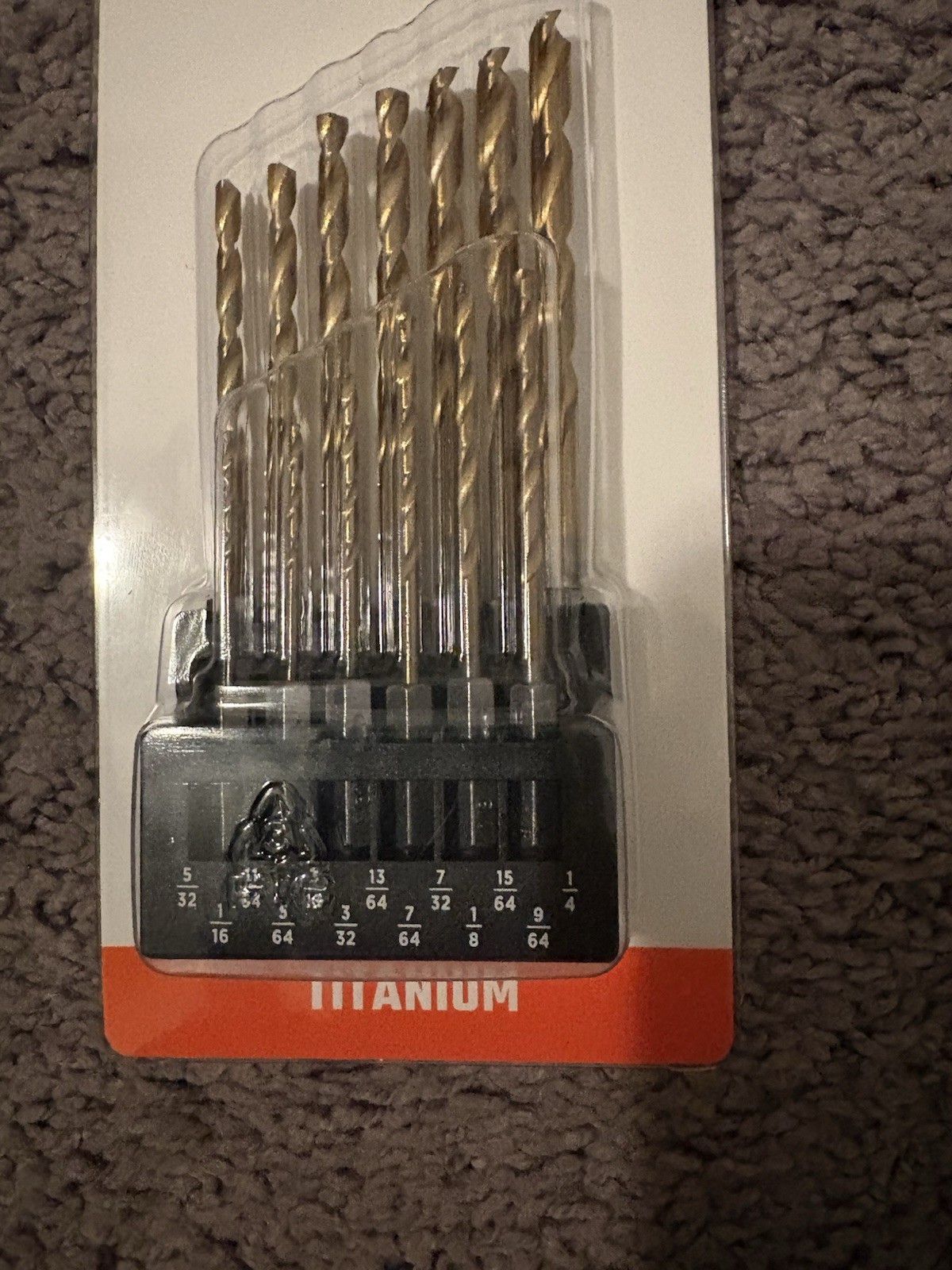 WARRIOR Titanium Hex Shank Drill Bit Set 13-Piece 1/4″ Shank #61621