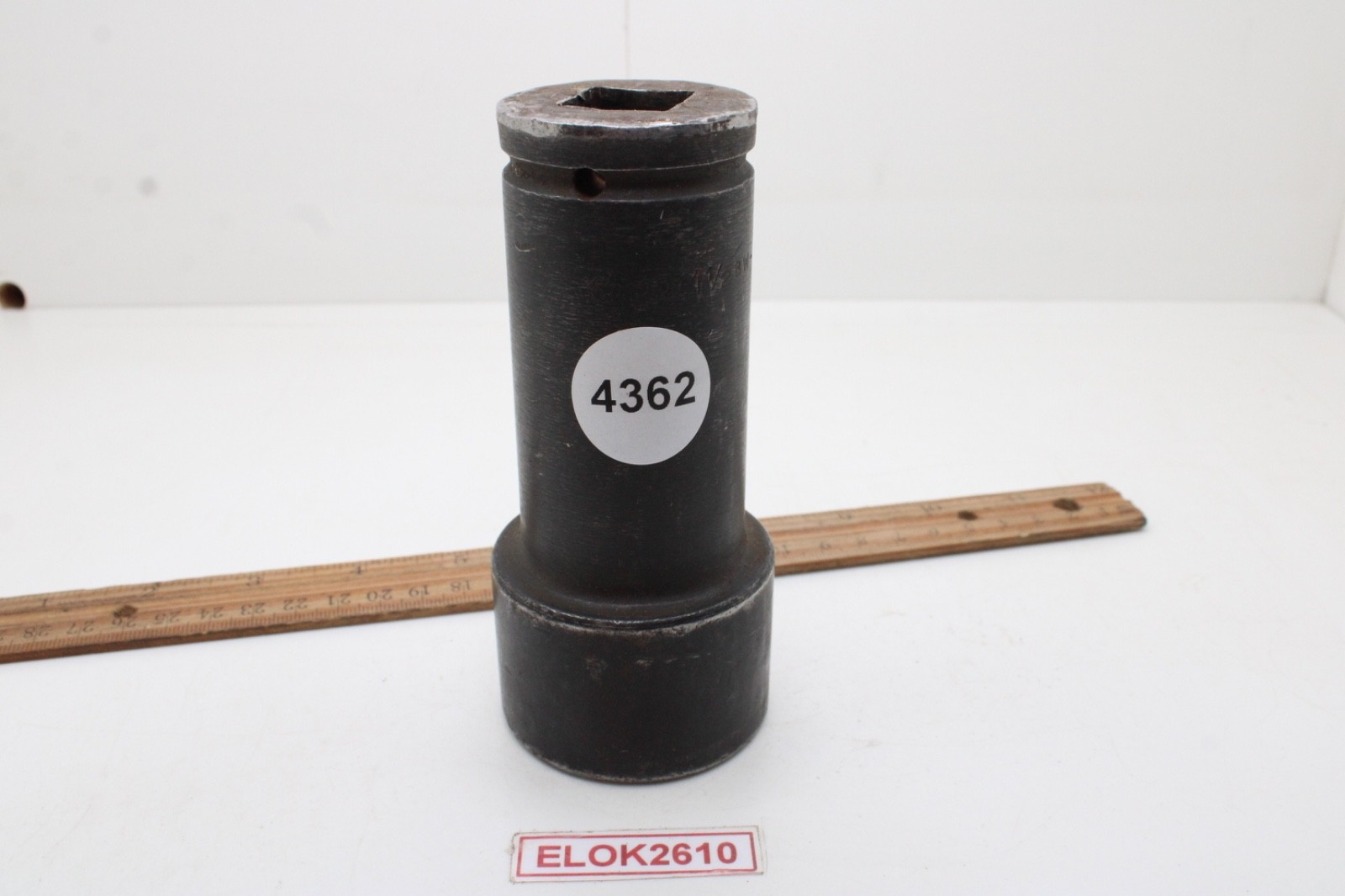 Snap-on BW-482 3/4″ Drive 6Pt 1-1/2″x13/16″ Square Budd Wheel Impact Socket USA