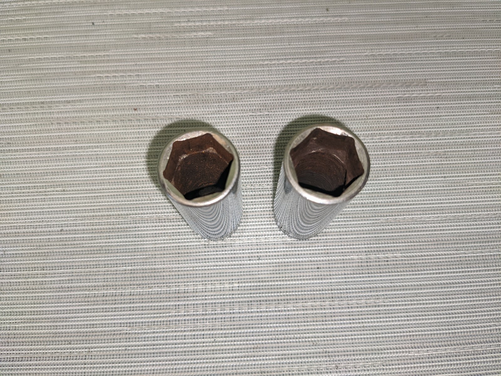 Set of 2 Snap On Deep Socket 3/8″ Drive 6 Point Sockets SFS221 & SFSM18 (N9)