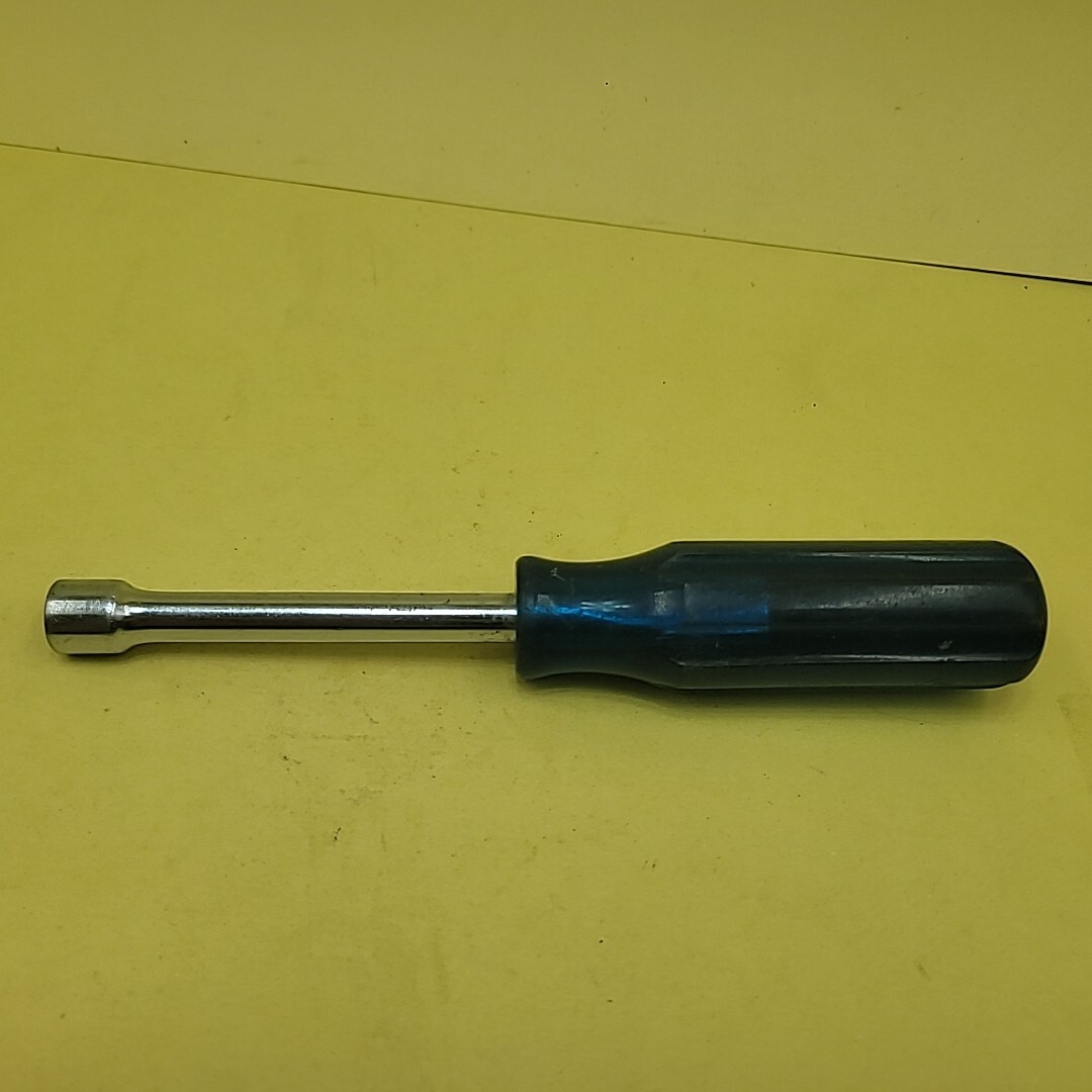 VINTAGE Proto 3/8″ 6 Point Nut Driver Blue Handle 9212 USA