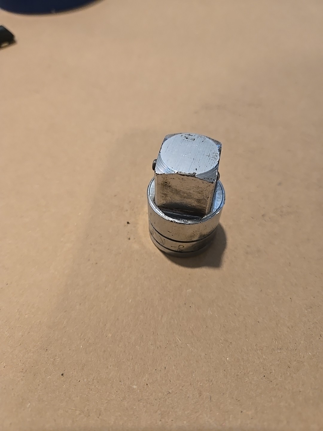 Snap On 1/2″ F To 3/4″ M Drive Chrome Locking Button Adaptor Socket USA LA12