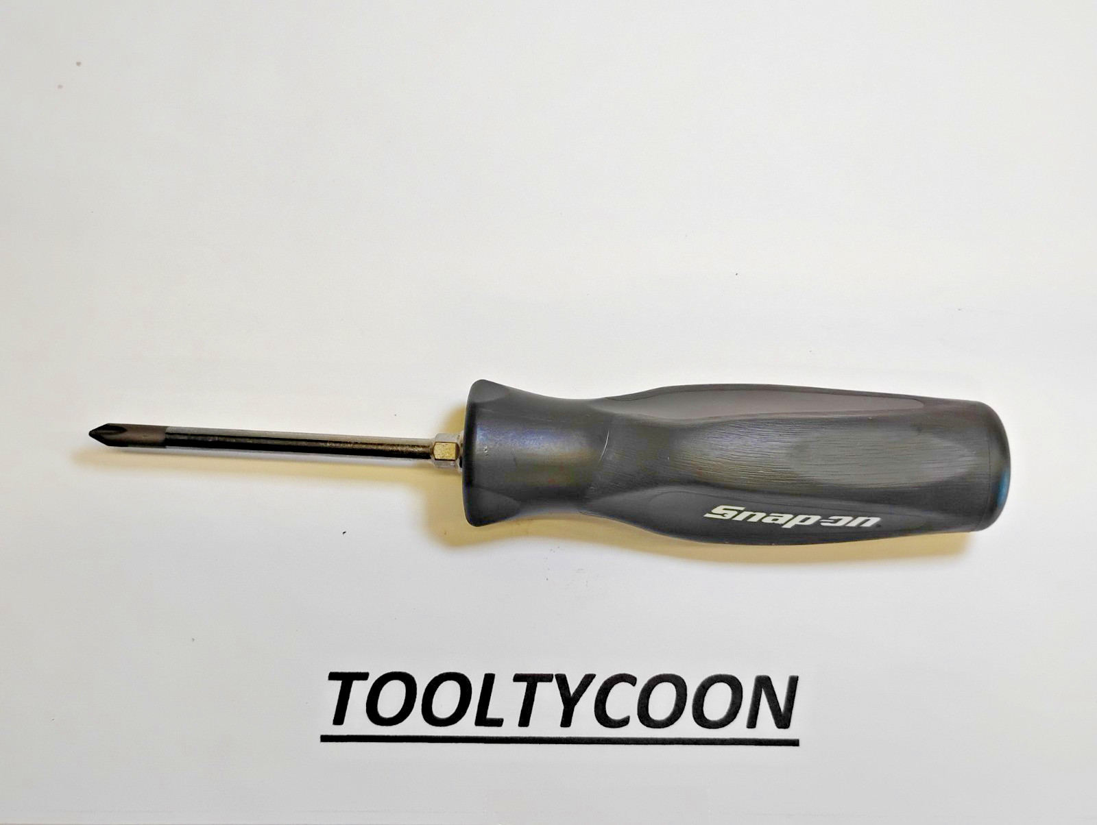 Snap-on Tools USA NEW RARE BLACK Soft Grip P1 #1 Phillips Screwdriver SGDP31IRB