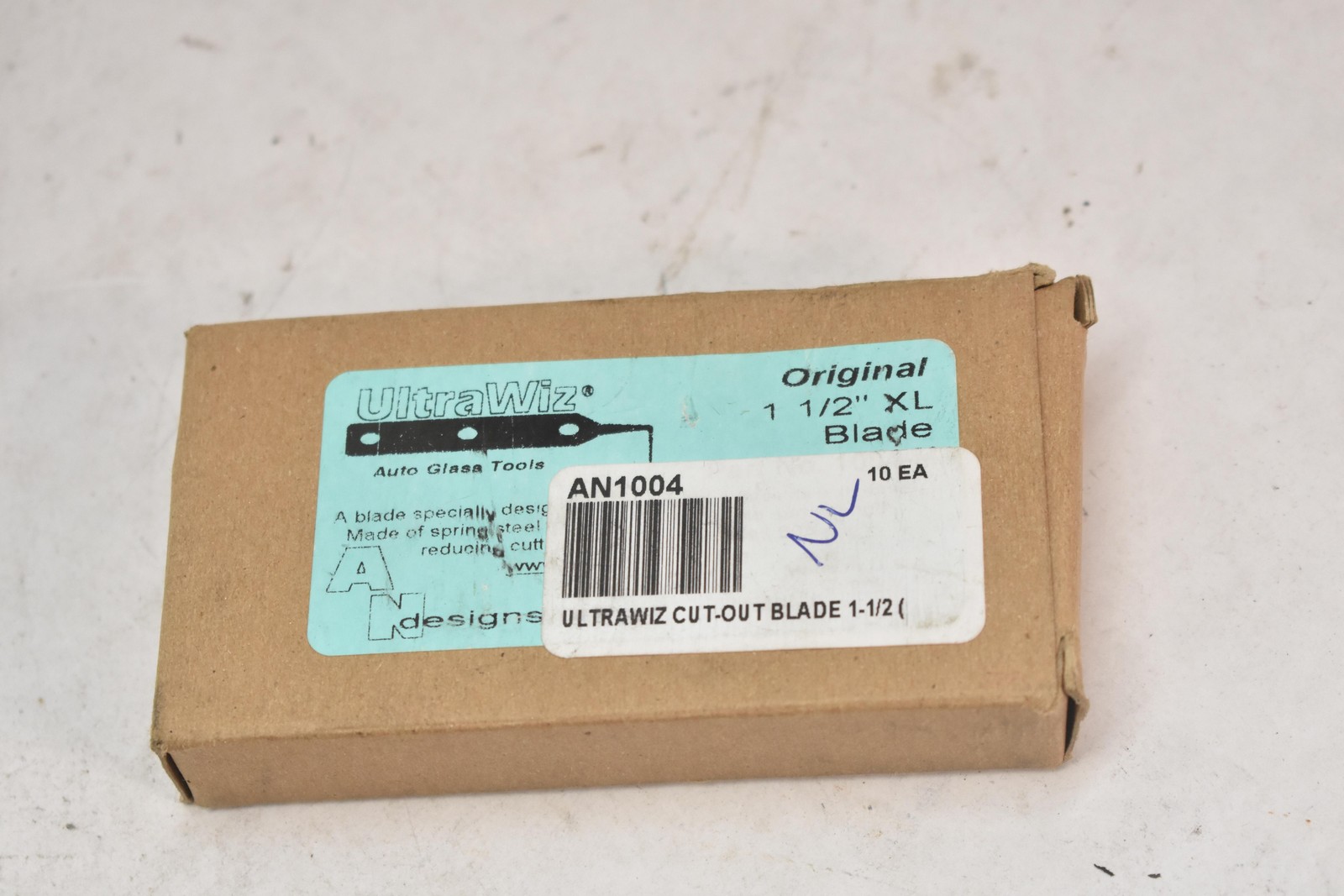 UltraWiz AN1004 1-1/2in XL Cut-Out Blade Black Auto Glass Tool 6 pc New Other