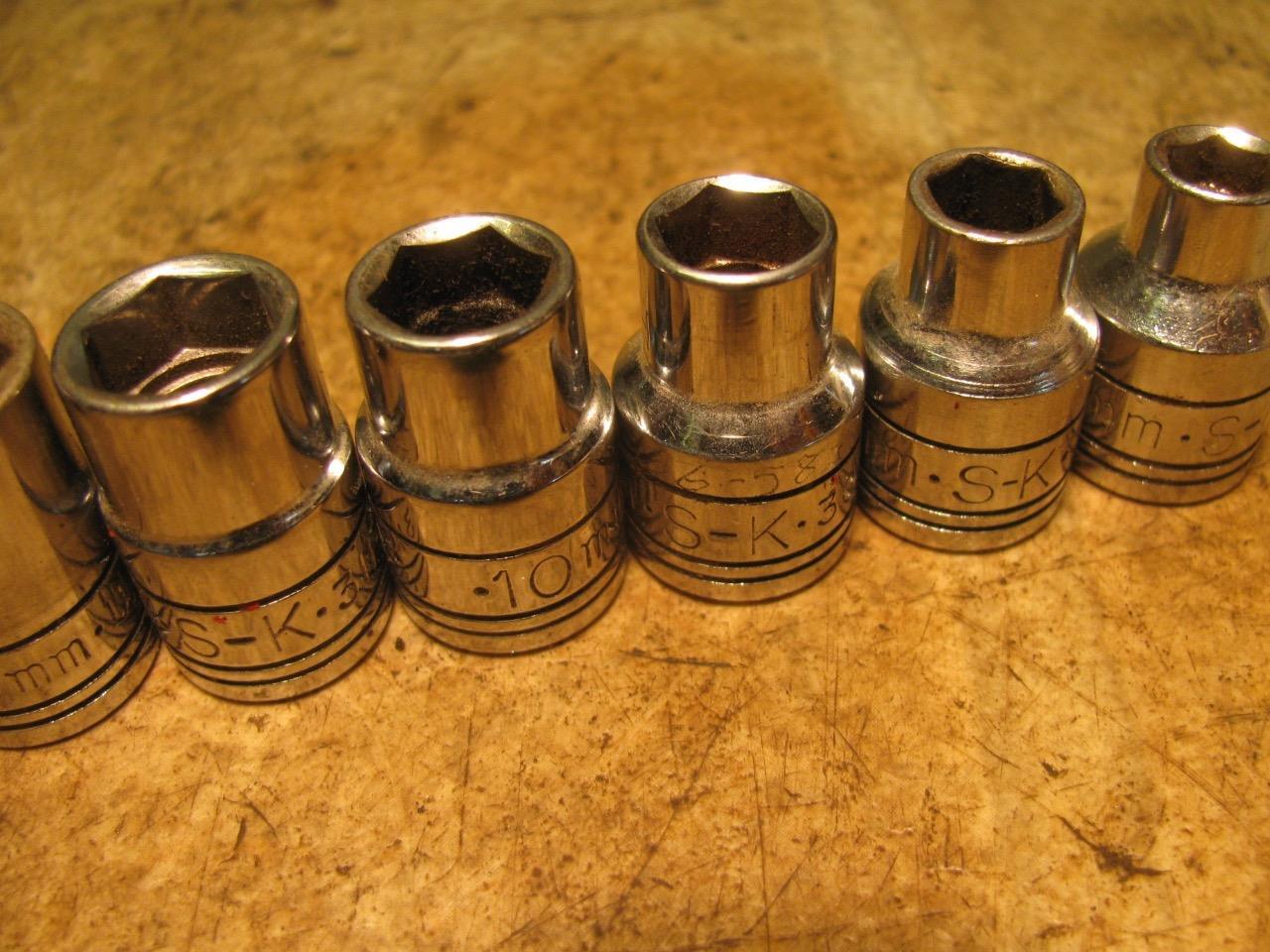 SK 7-19mm Metric Socket Set 3/8″ Drive 6 Point 8 9 10 11 12 13 14 15 16 17 18
