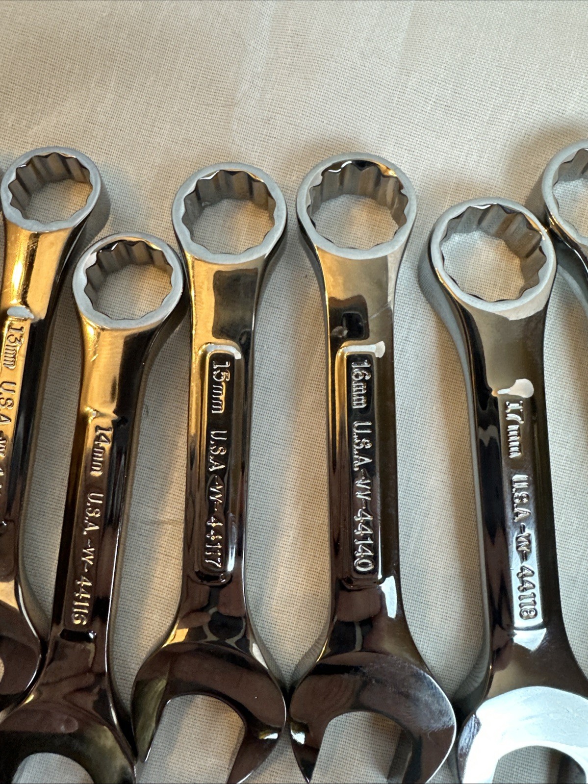 Sears Craftsman Professional Stubby USA Wrench Set 20 Piece Metric NOS Rare HTF