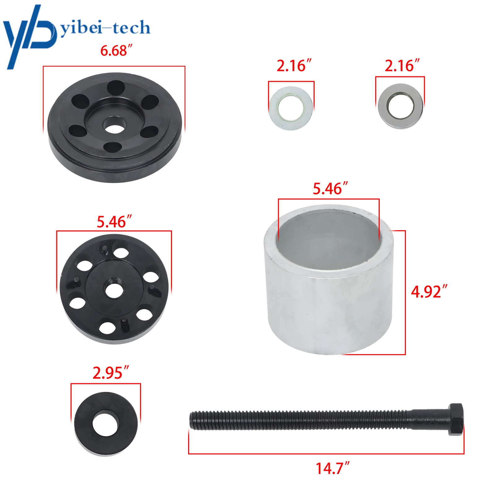 NEW S-24736 Bushing Installation Tool For Narrow Bushing Complete Kit