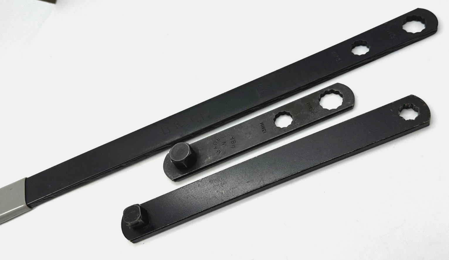 🇺🇸 Lisle Tools Serpentine Belt Wrench Socket Low Profile Extension Bar Set Lot