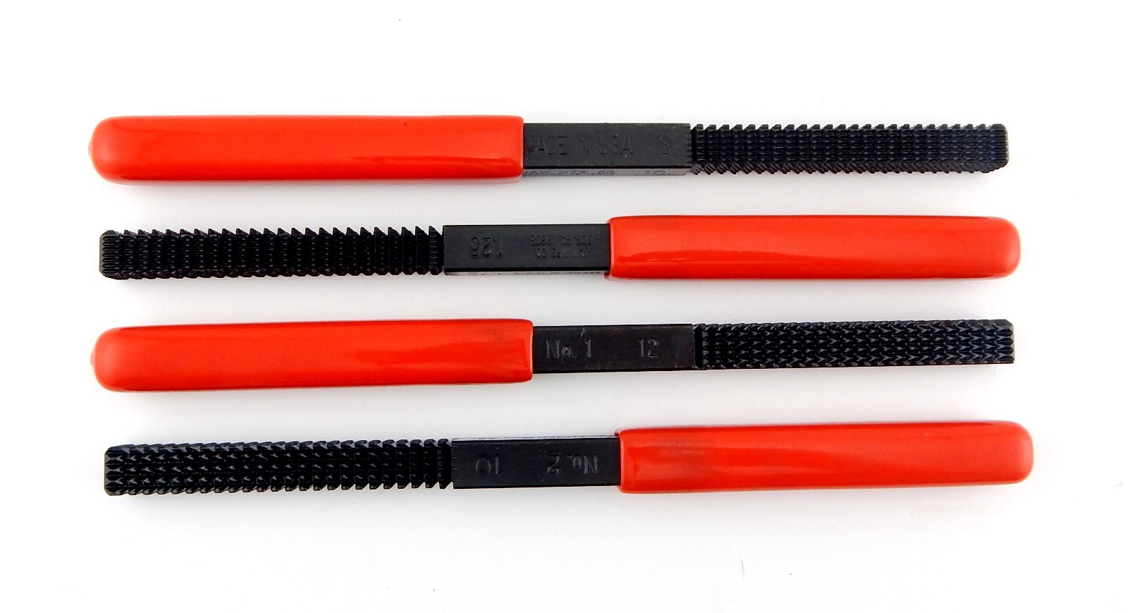 Jawco 4pc #158 Rethreading File Set Thread Restore Made in USA