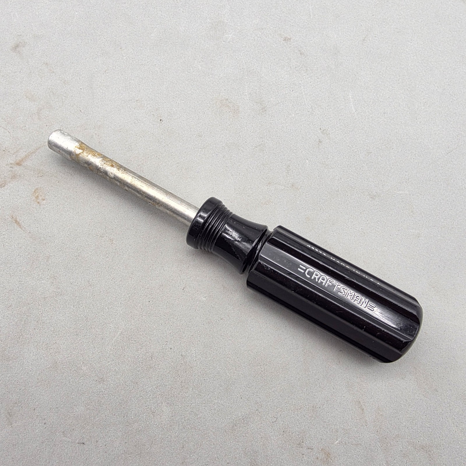 Craftsman Tools Magnetic 1/4″ Hex Bit Dr. Handle Screwdriver Black 43373 USA