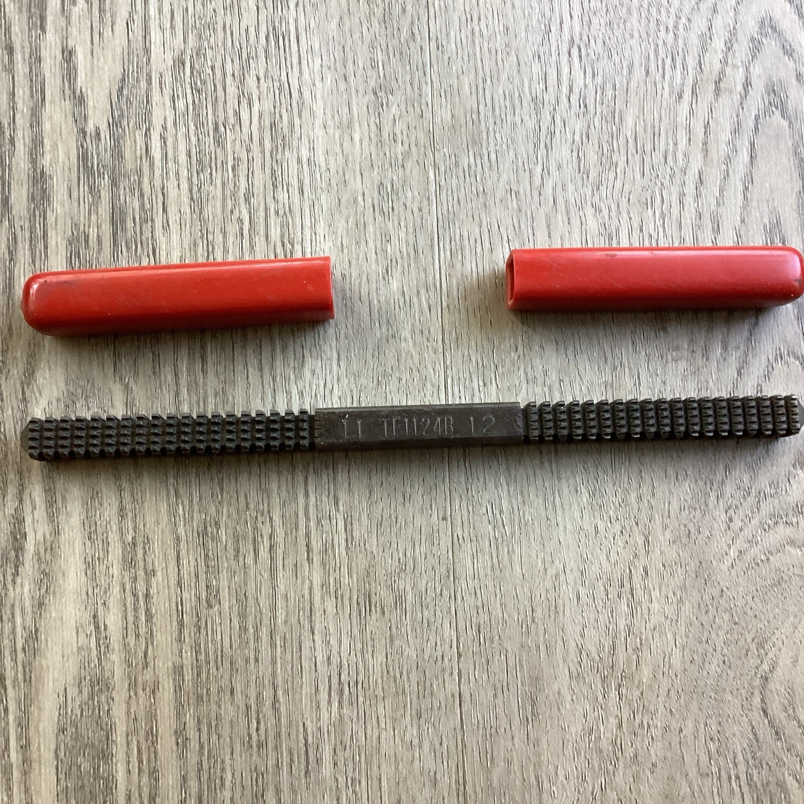 11-various sizes Snap On Hex Drivers and 1- Apex Hex Driver and Thread dresser