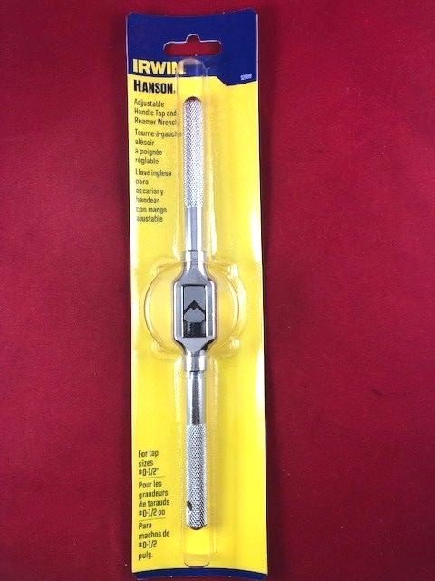 0-1/2″ Bolt Tap Reamer Handle Adjustable Irwin 12088 TR-88 3mm-12mm 9″