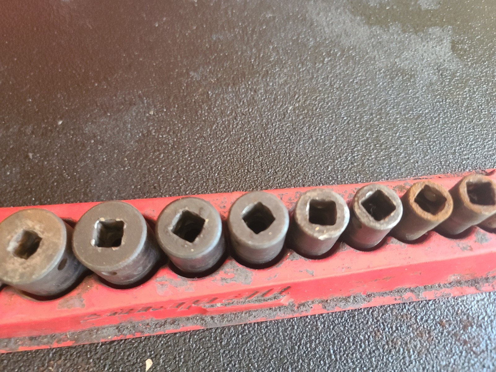 Snap-on Tools Semi Deep Impact Socket 10pc Set 6 pt 3/8″ Drive 5/16-7/8″