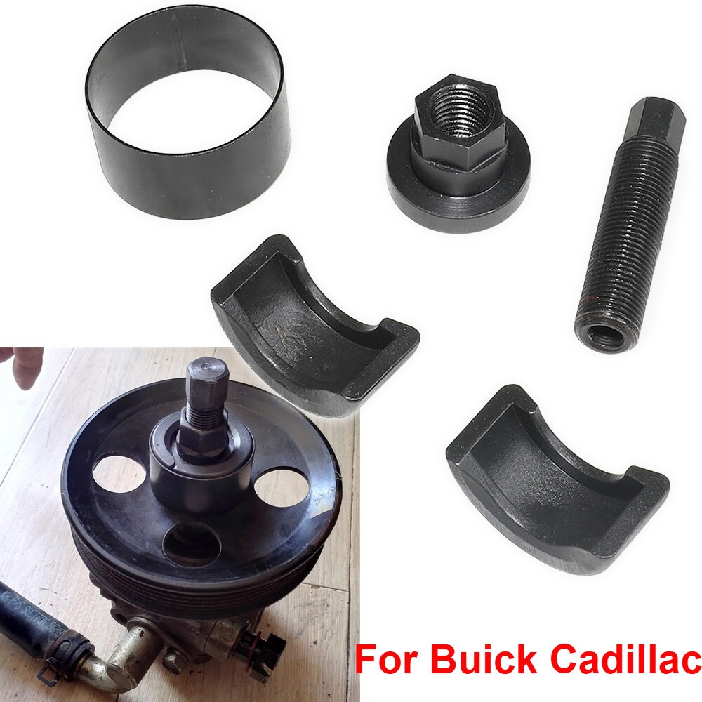Power Steering Pump Pulley Puller Remover Removal Tool Kit For Buick Cadillac