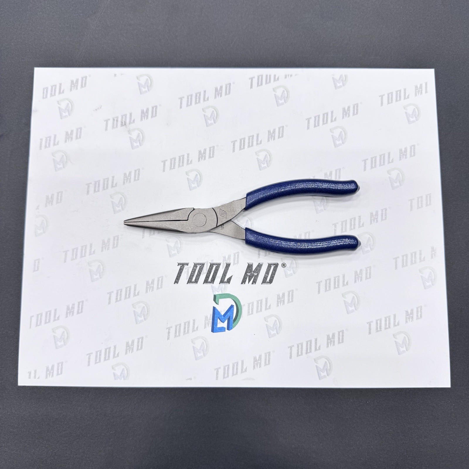 Snap-on Tools USA NEW POWER BLUE 6″ Talon Grip Needle Nose Pliers 95ACFMB