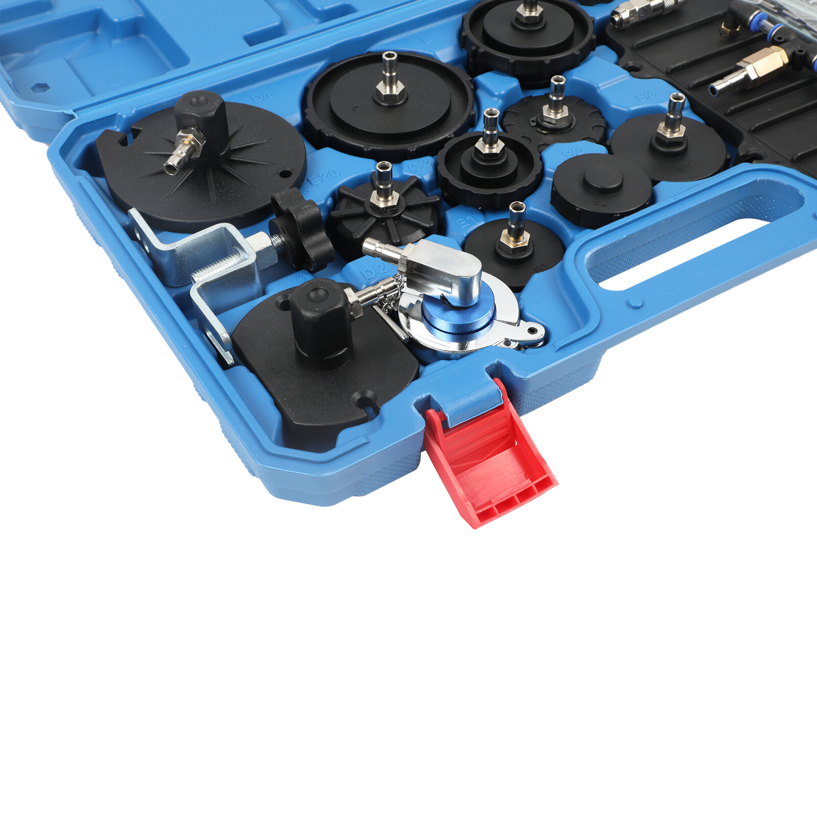 Universal Master Cylinder Brake Bleeder Adaptor Set Brake Fluid Bleeding Tools