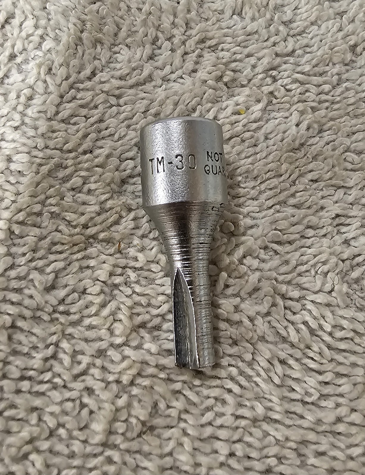 🇺🇸Snap-On Tools TM-30 Clutch 1/4″ Head Bit Tip Socket 1/4″ Drive L Stamp Nice!