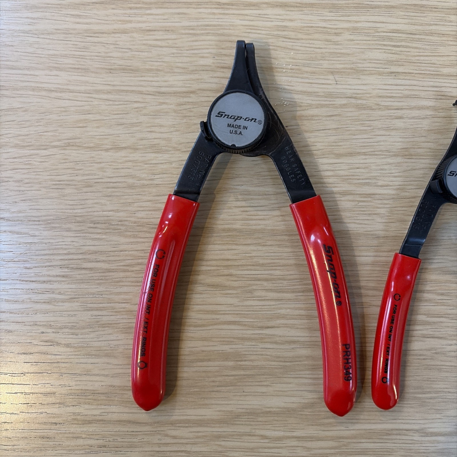 Snap-on Tools Convertible External Internal Ring Pliers Set PRH349 PRH329 PRH32