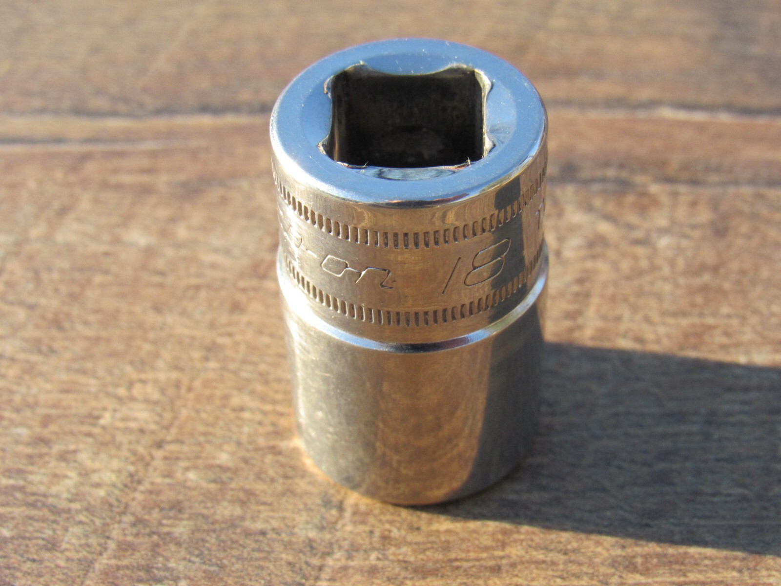SNAP ON TWM18 18MM 1/2″ DRIVE METRIC 6 POINT CHROME SHALLOW SOCKET TWM 18 18 MM