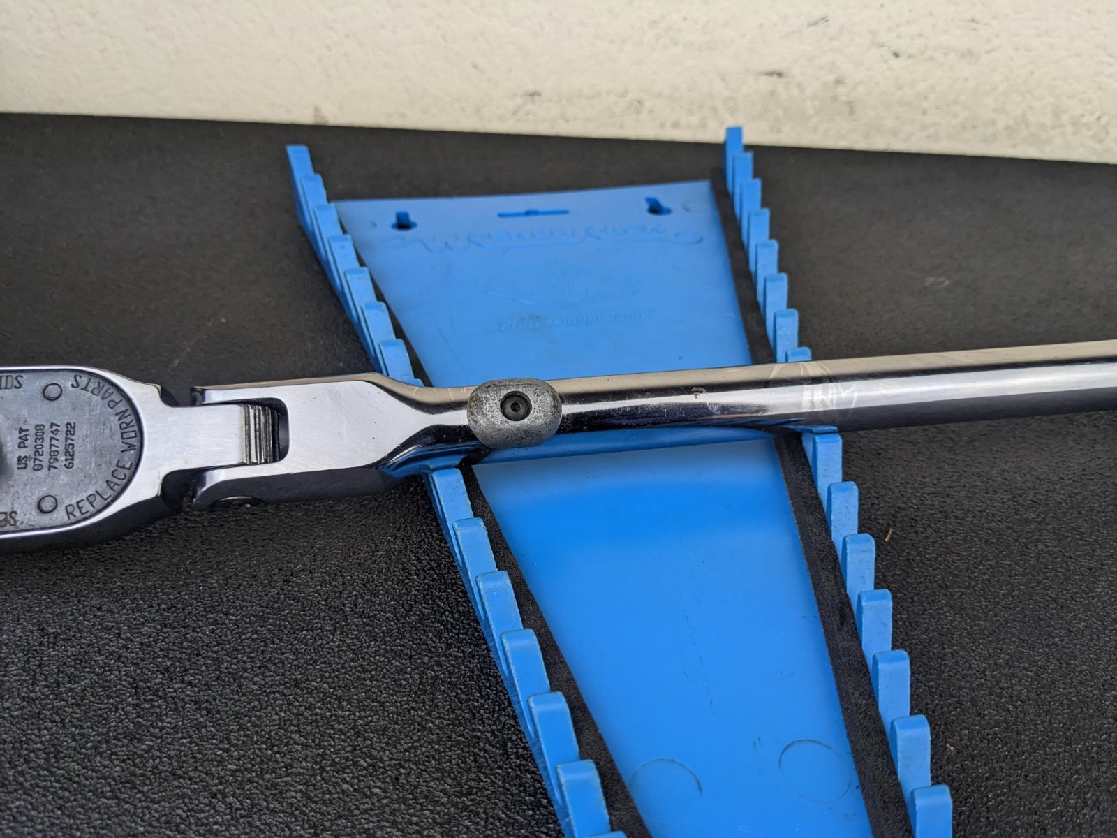 #bo620 Snap-on DARK TITANIUM 1/2″ Drive Hard Locking Flex Ratchet SHXD80BDT