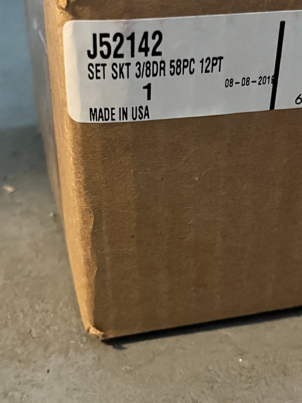 The Proto J52142 professional-grade 3/8-inch drive, 58-piece SAE socket.