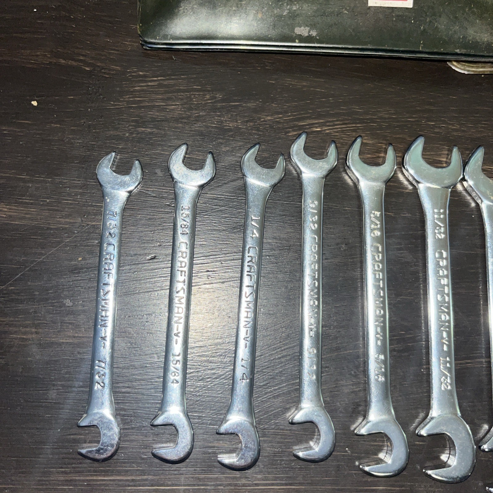 Sears Craftsman 8 Piece Open-End Offset Ignition Wrench Set 4306 – NICE – USA