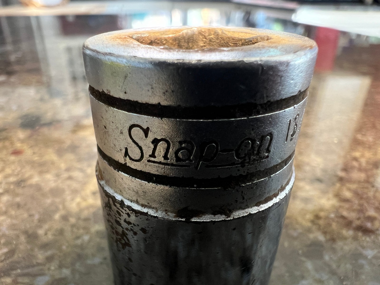 Snap on SW261 13/16 Socket 1/2 Drive 12 Point USA Vintage