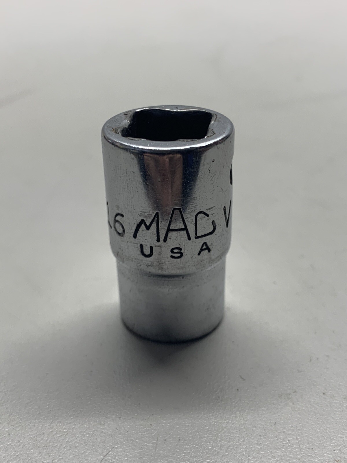 Mac V186 9-16” 6 Point Shallow Socket USA 1/2”DR