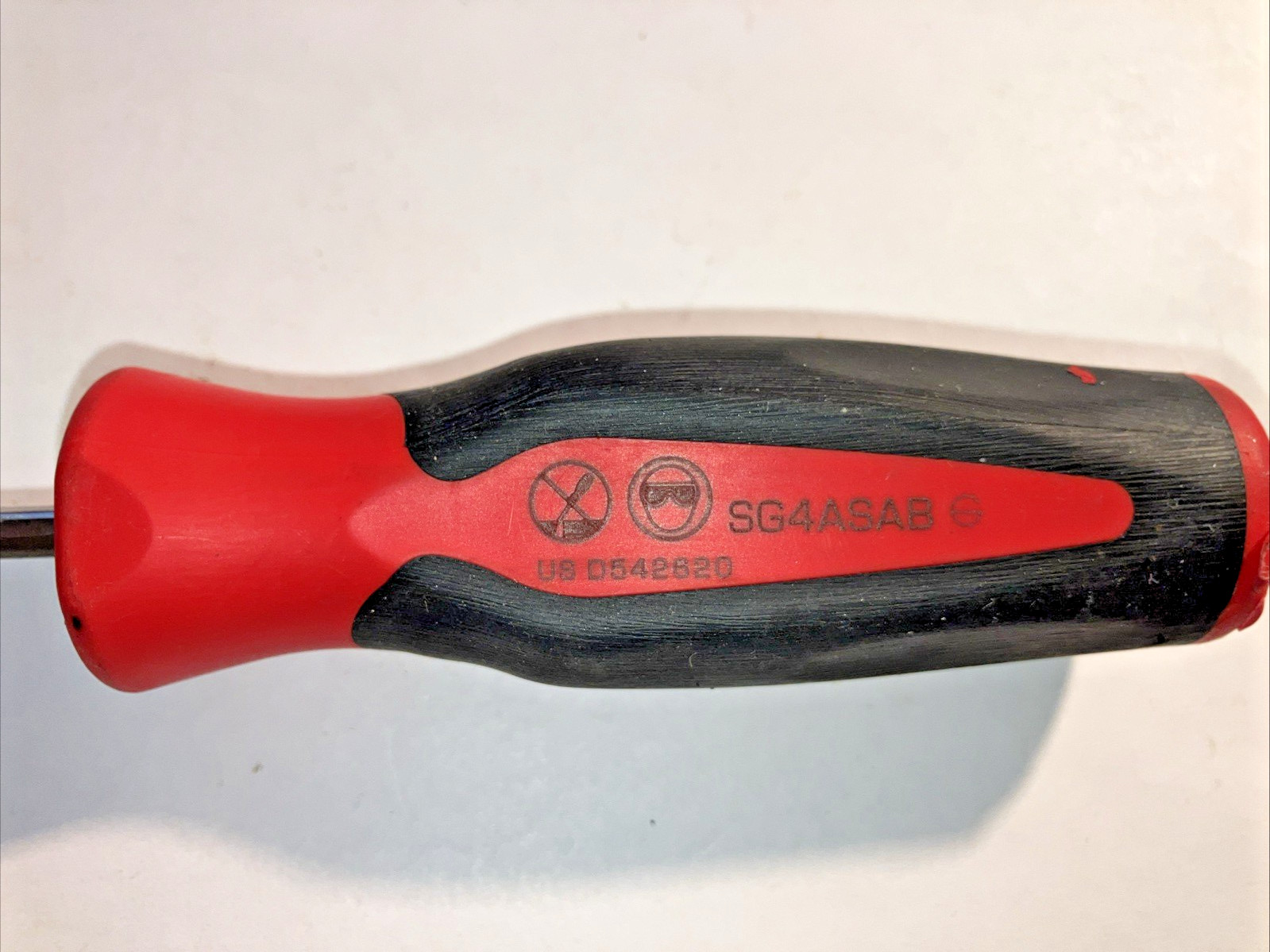 Snap-on Tools SG4ASAB RED Instinct Soft Grip Scratch Awl Pick Tool Damaged USA