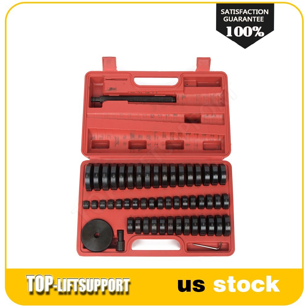 52Pc Bearing Seal Driver Tool kit Custom Bushing Bearing Hydraulic Press