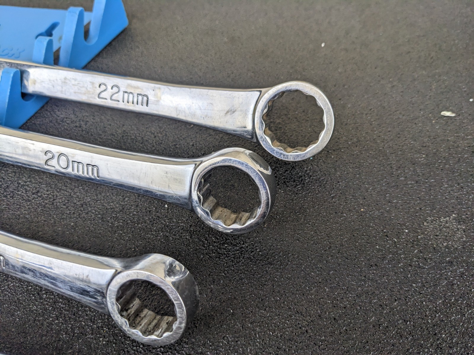 #bn786 Cornwell WBWMLOHP7ST Long Metric MM Box End Wrench Set 12 pt 8mm to 22mm