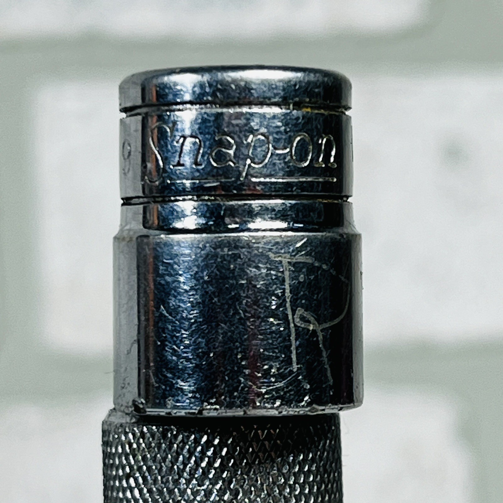 Snap-On Tools Socket 1/2” 12 Point 3/8 Drive SAE Shallow FS-161 USA Vintage