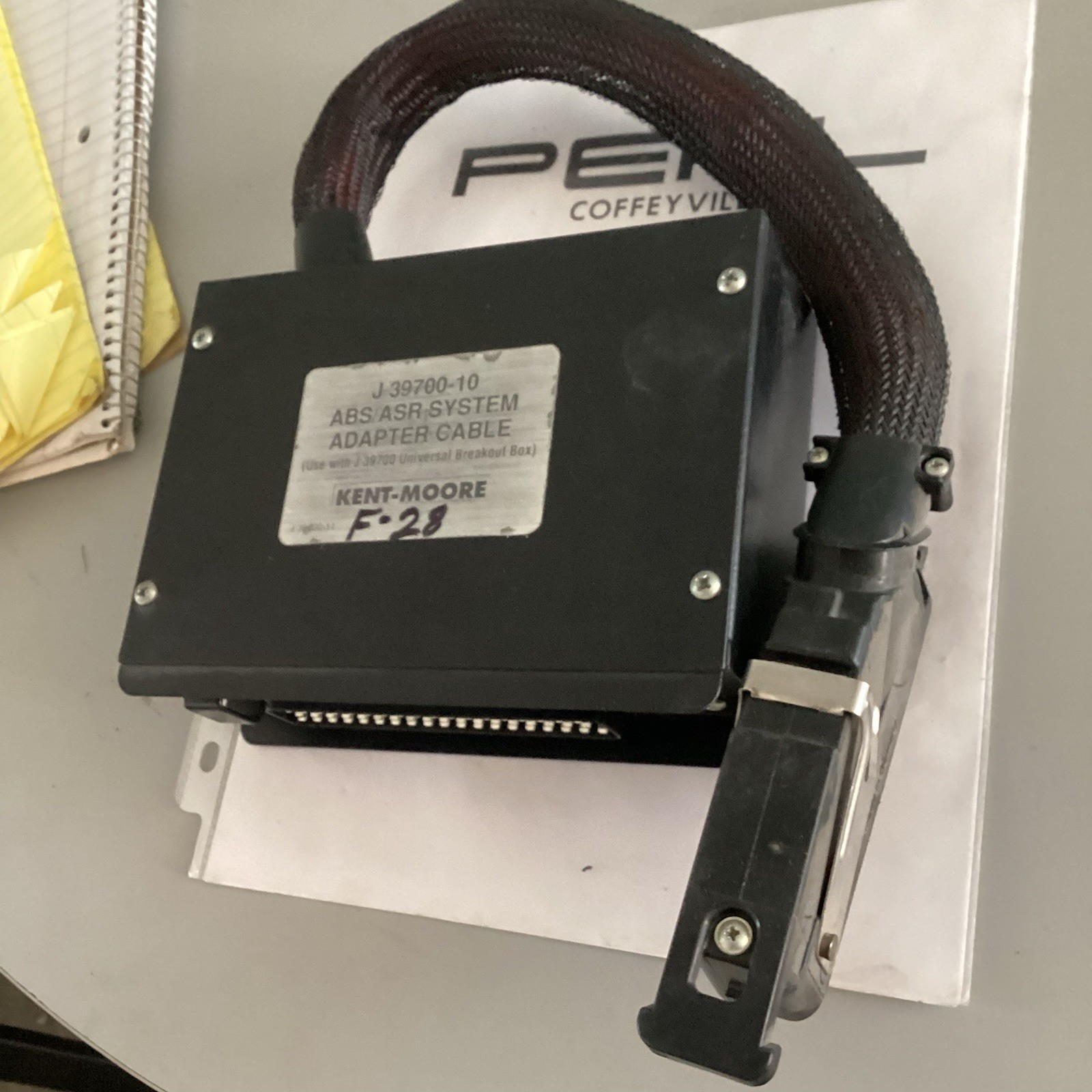 J-39700-10A 55ABS Breakout Box AND OVERLAY