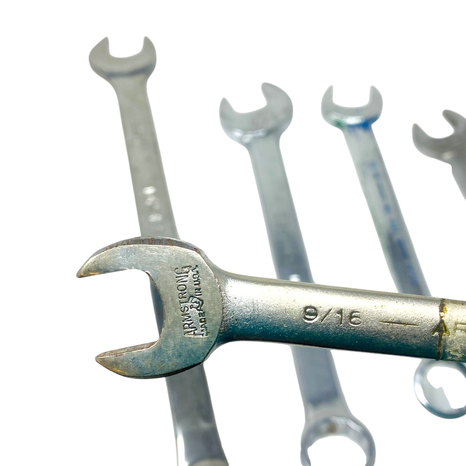 Armstrong Armaloy, Craftsman & Fairmount USA Combination Wrench Lot – 7 pcs Set