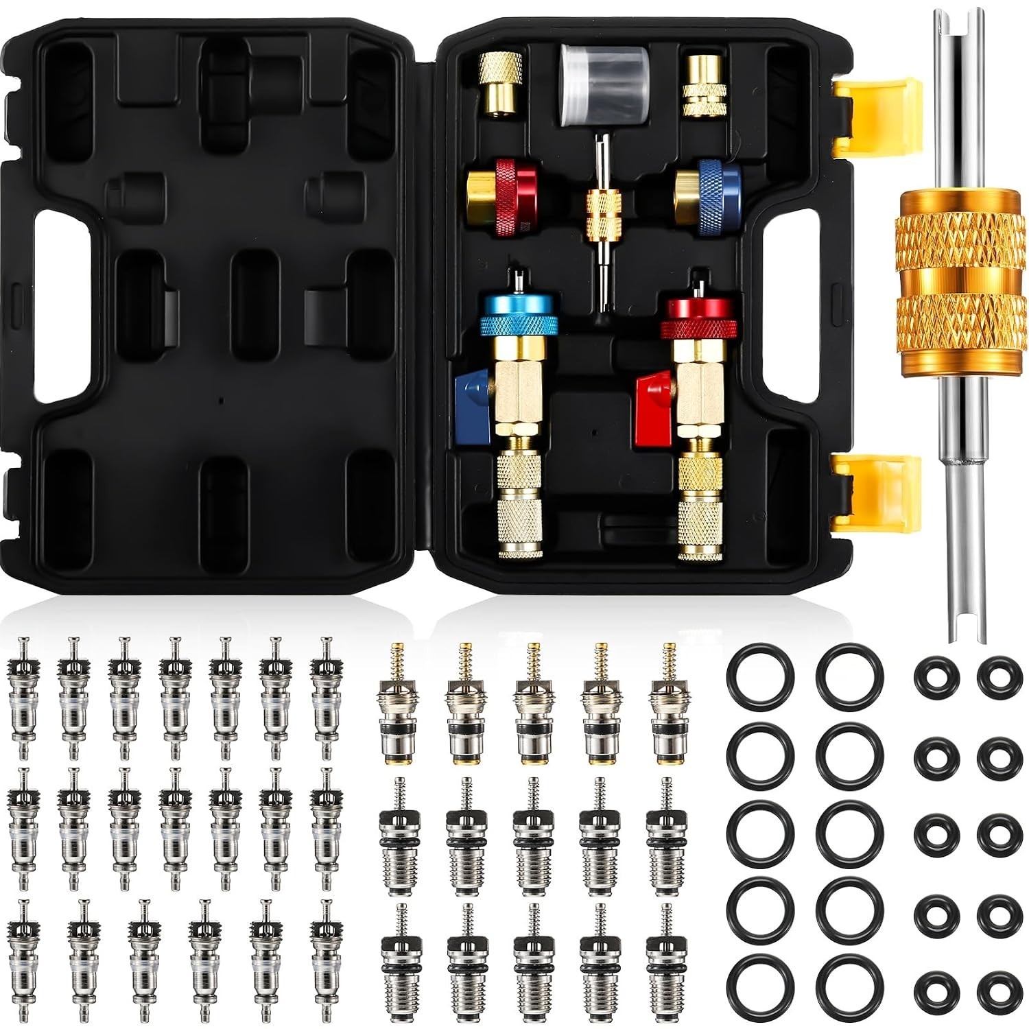 Automotive A/C Valve Core Tool Kit – 35 Pcs