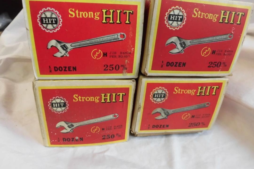 Hit Strong Monkey Wrench 250mm 24 pieces