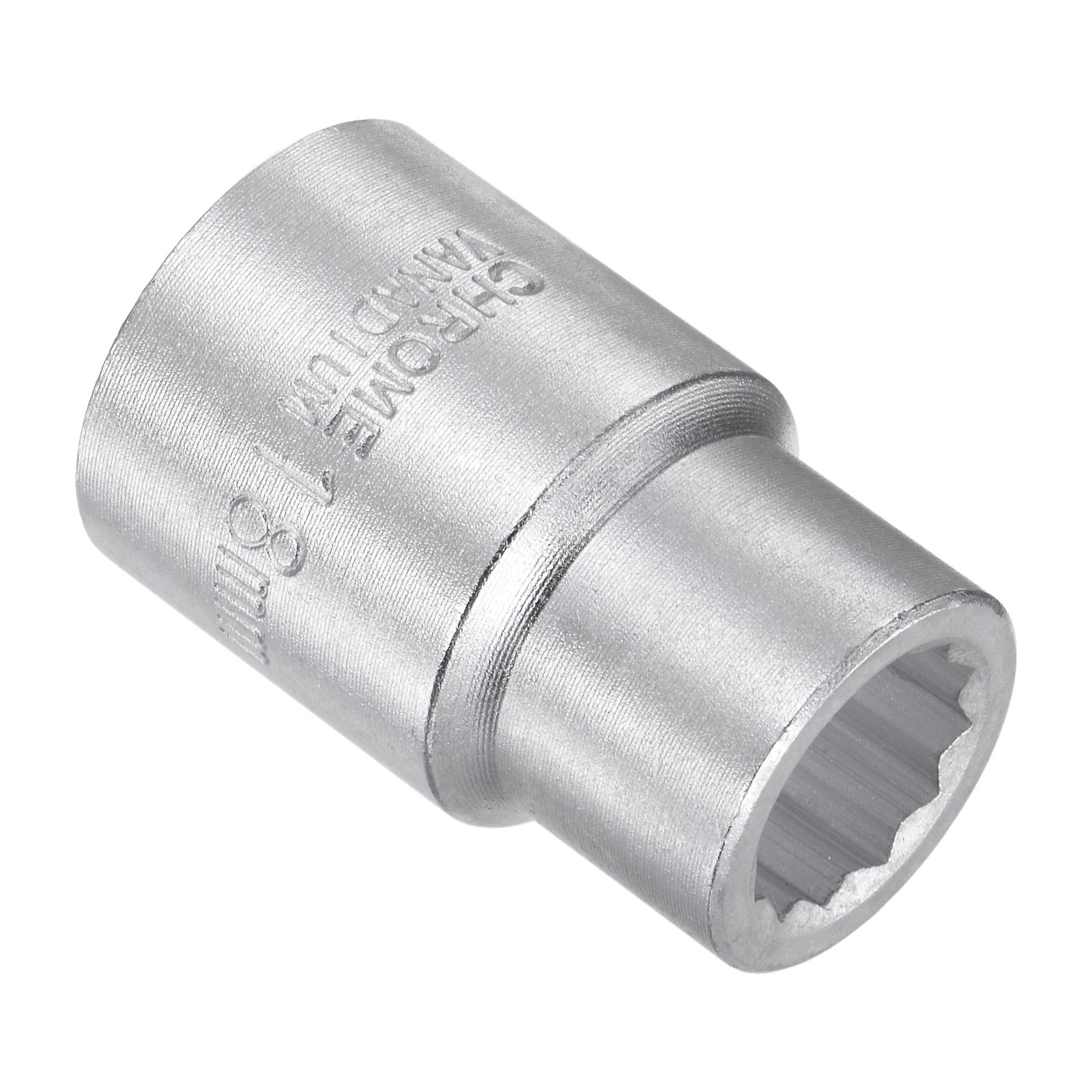 12-Point Impact Socket 3/4-Inch Square Drive 18mm Socket Alloy Steel