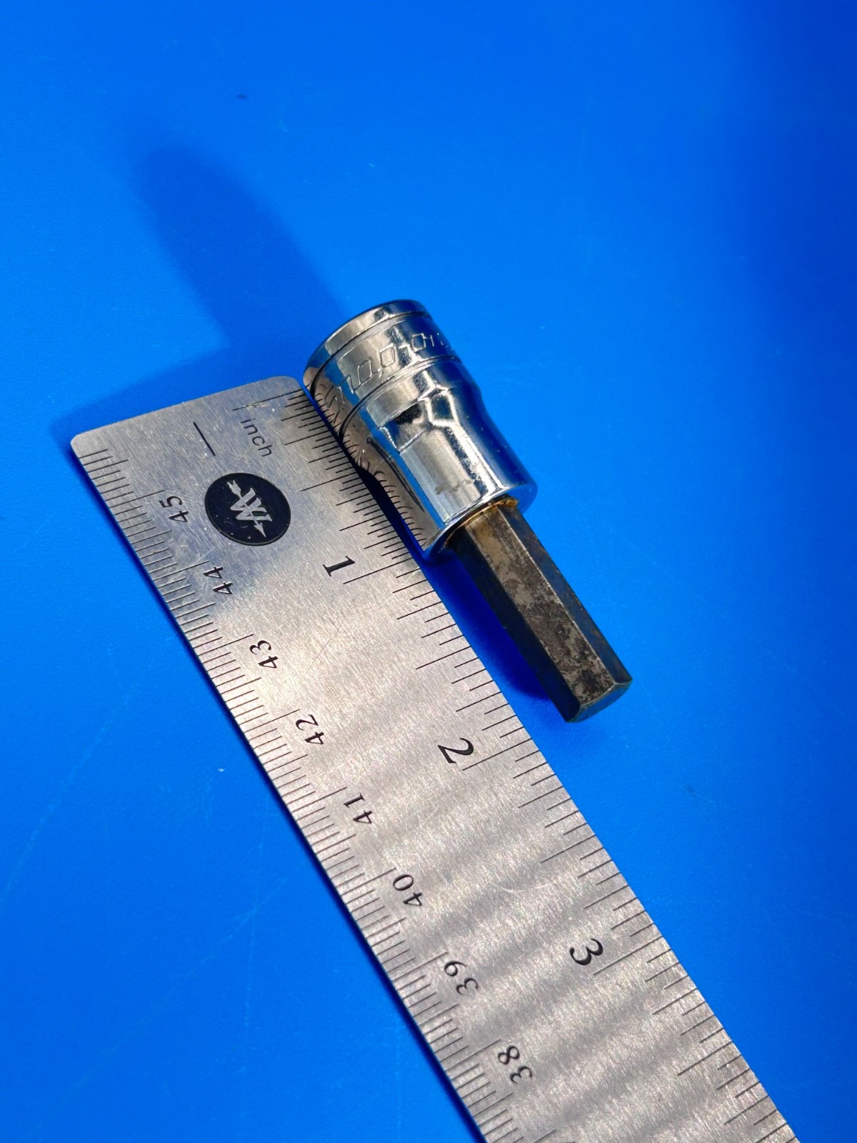Snap-on Hex Bit Socket 3/8” Drive 5/16” SAE FA10E USA N-14-19