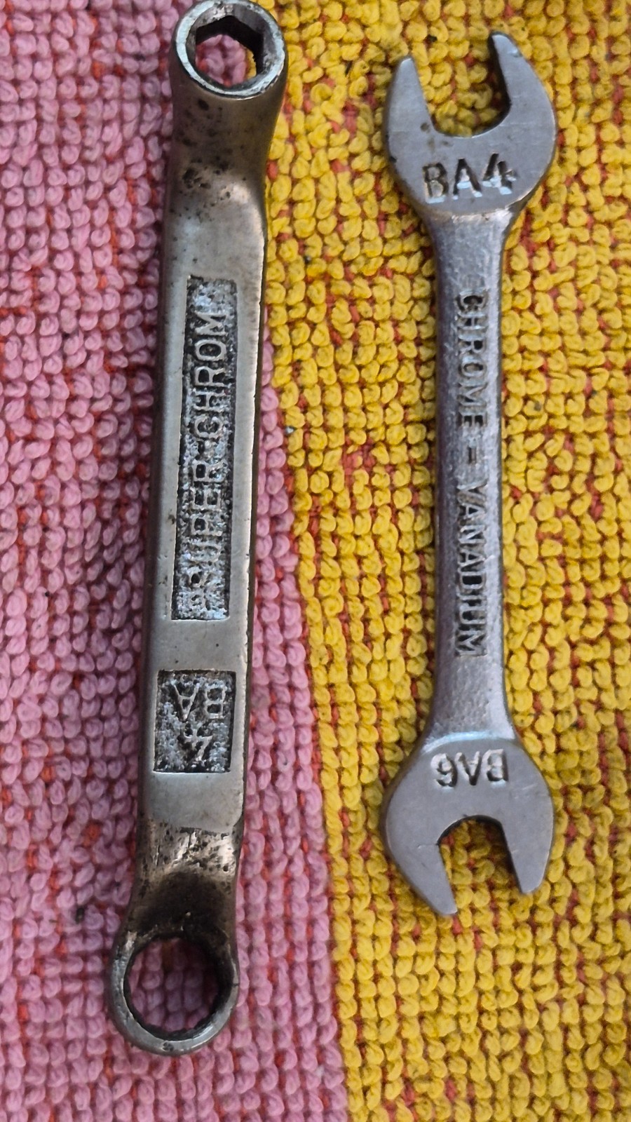 Joblot metric sockets, BA spanners, 8mm to 4.5mm spanners, small record anvil