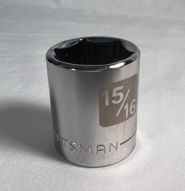NEW Craftsman Socket 3/8 & 1/2″ Drives 6 &12 pt Choose Size Metric / SAE