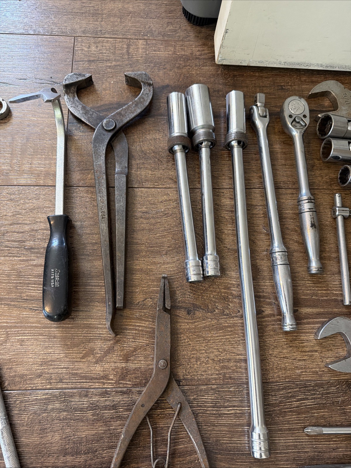 Large Snap On Mac Craftsman Tool Lot, Wrench’s screwdrivers Ratchet Flex Head