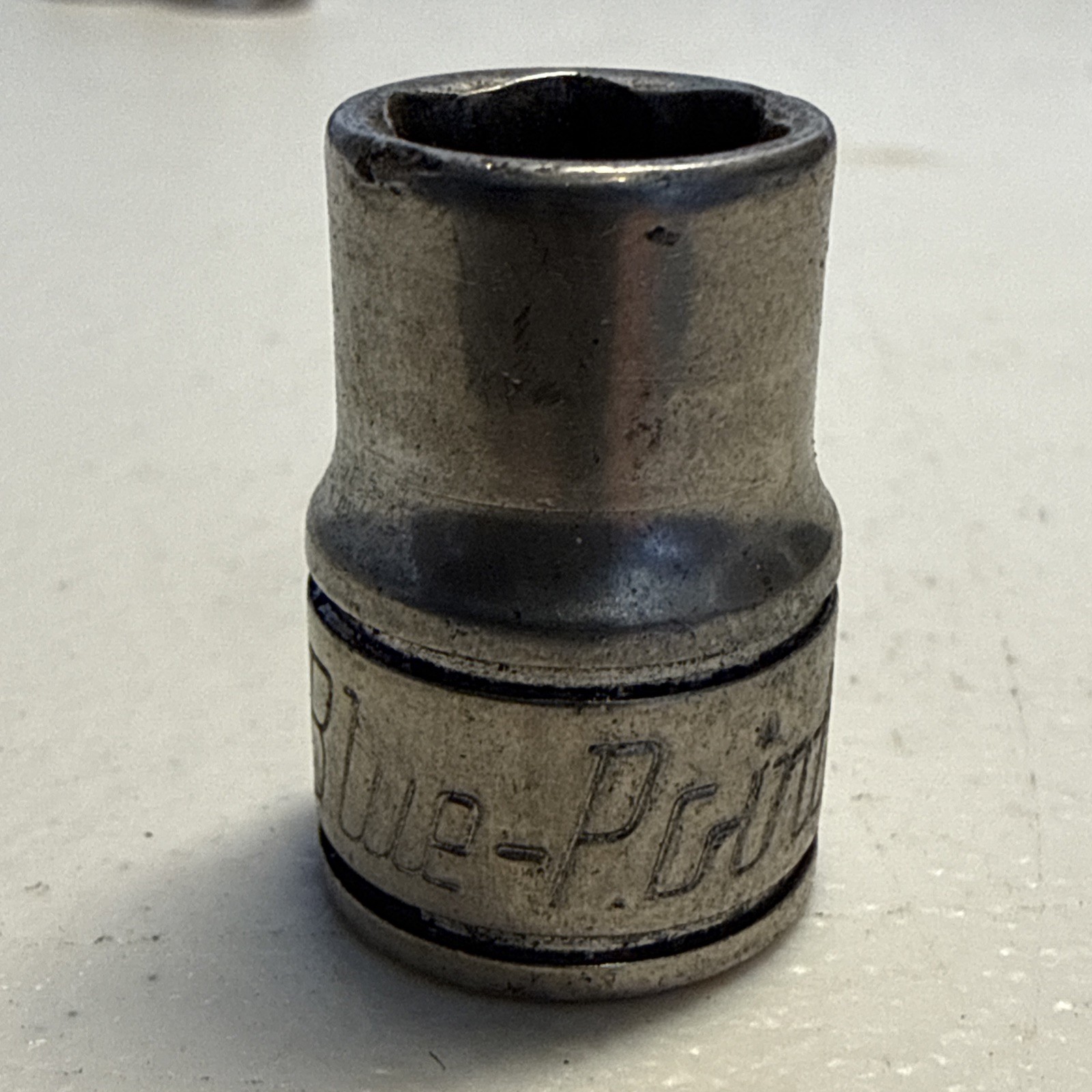 Blue Point 3/8″ Drive 10mm 6 Point Shallow Socket Chrome Metric BLPSM3810 USA