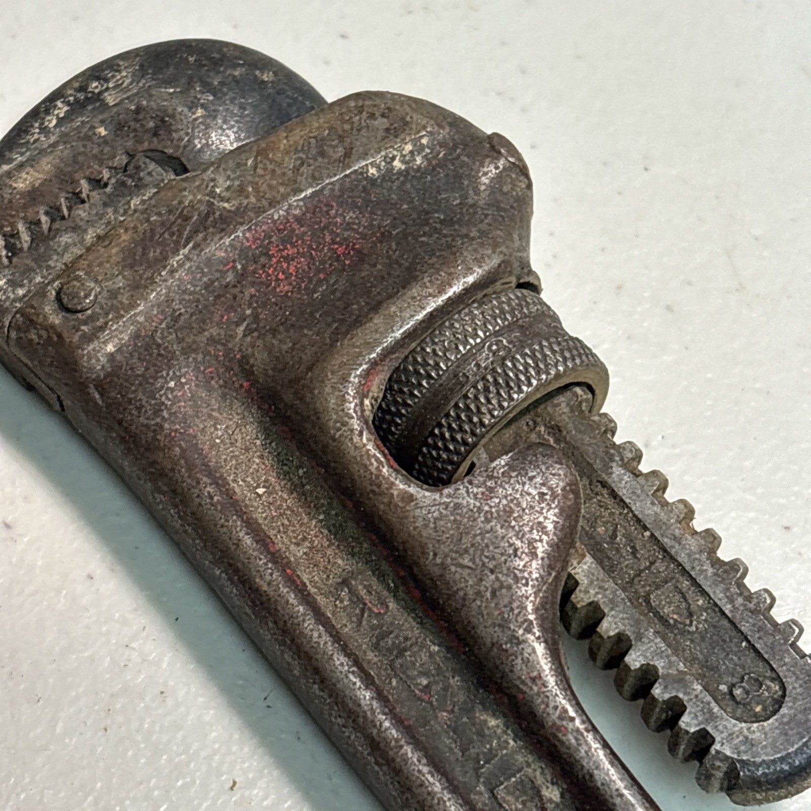 RIDGID Vintage Ridge Tool Co 8″ Heavy Duty Straight Pipe Wrench USA