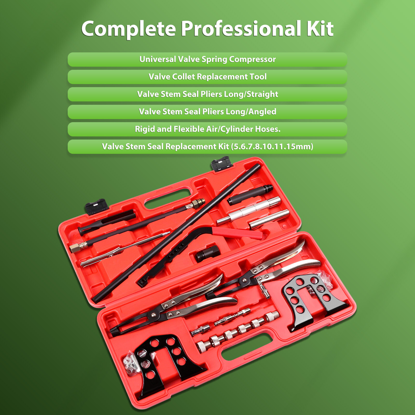 23x Valve Spring Compressor Stem Seal Installer & Remover Tool OHV OHC Overhead