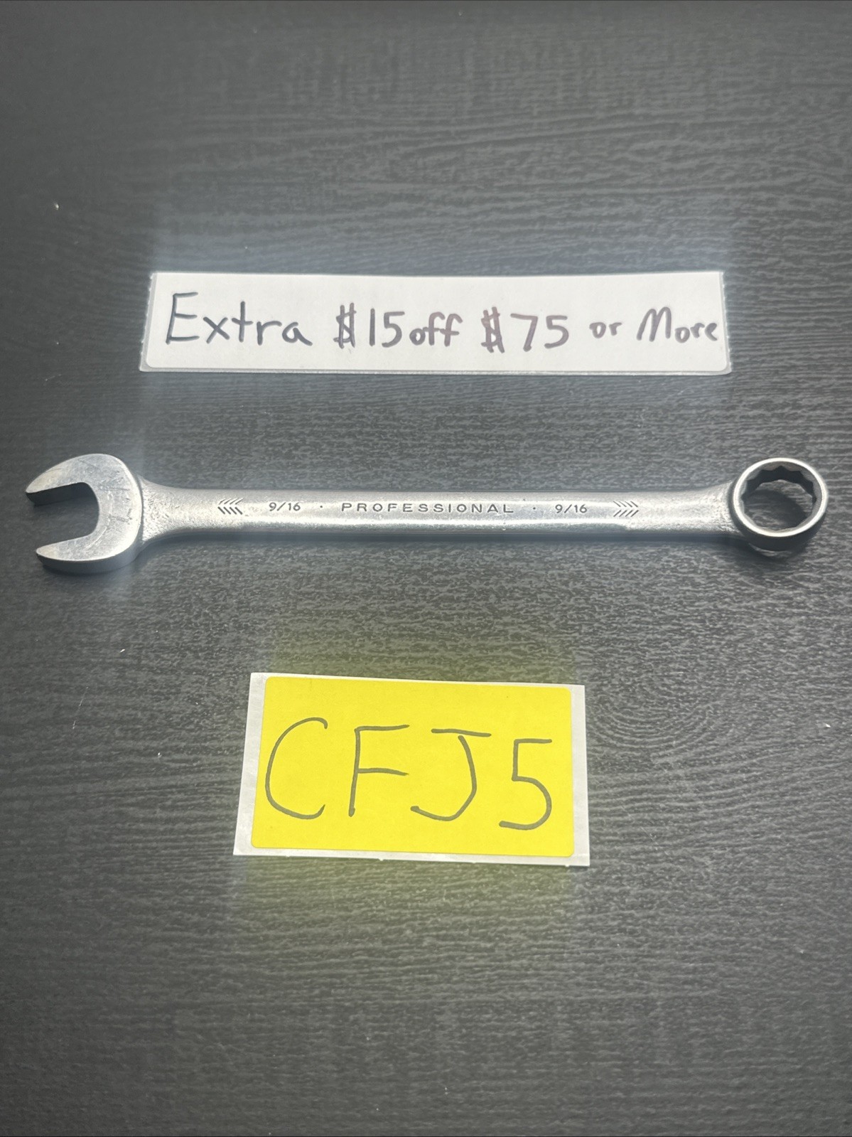 Proto Professional 9/16″ Combination Wrench 1218 12-point
